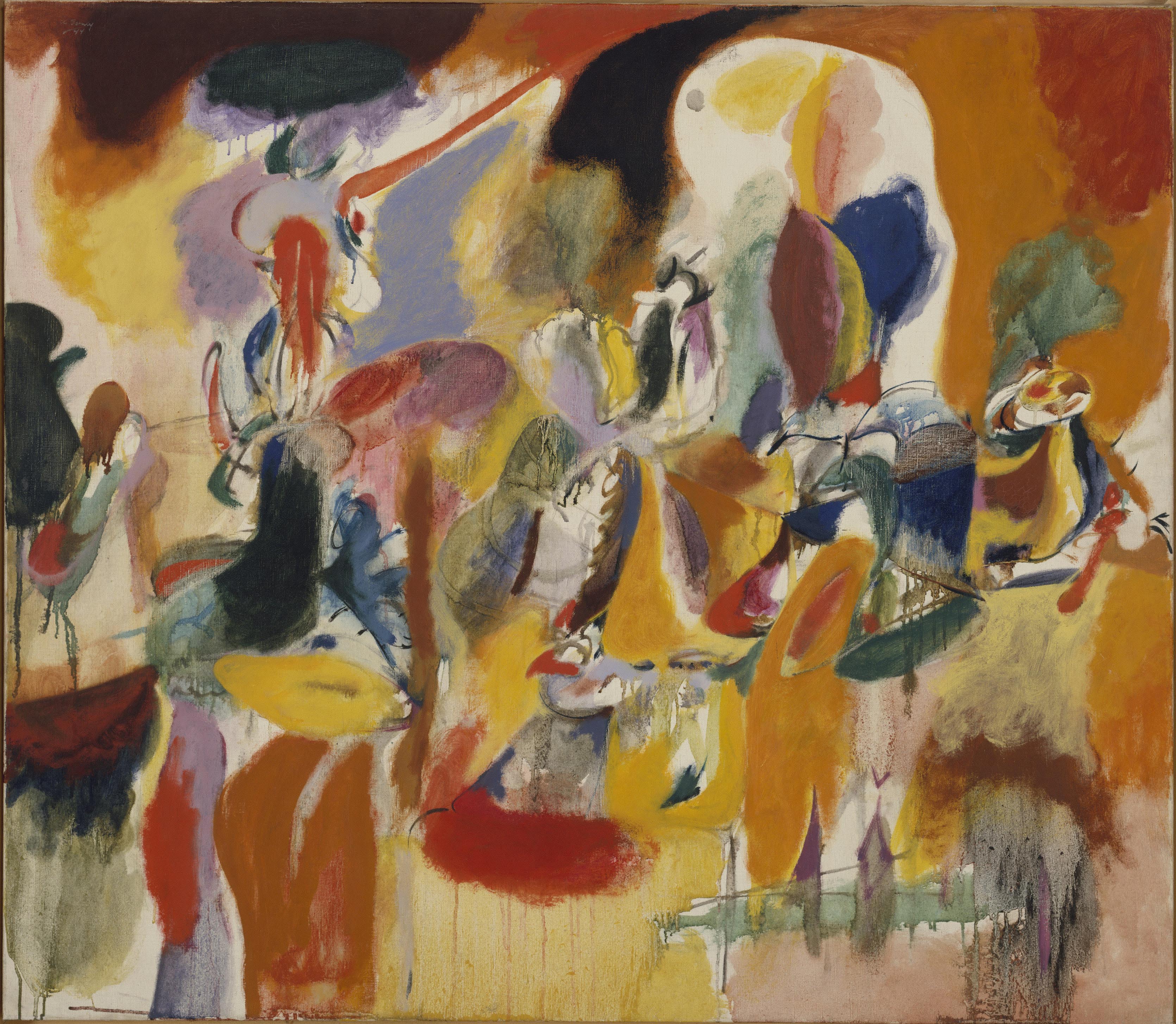 key 305_Arshile Gorky, Water of the Flowery Mill, 1944.JPG