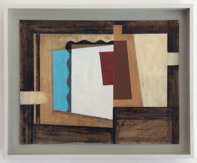 JT - After Barcelona 34X41cm Acrylic &amp; collage on card