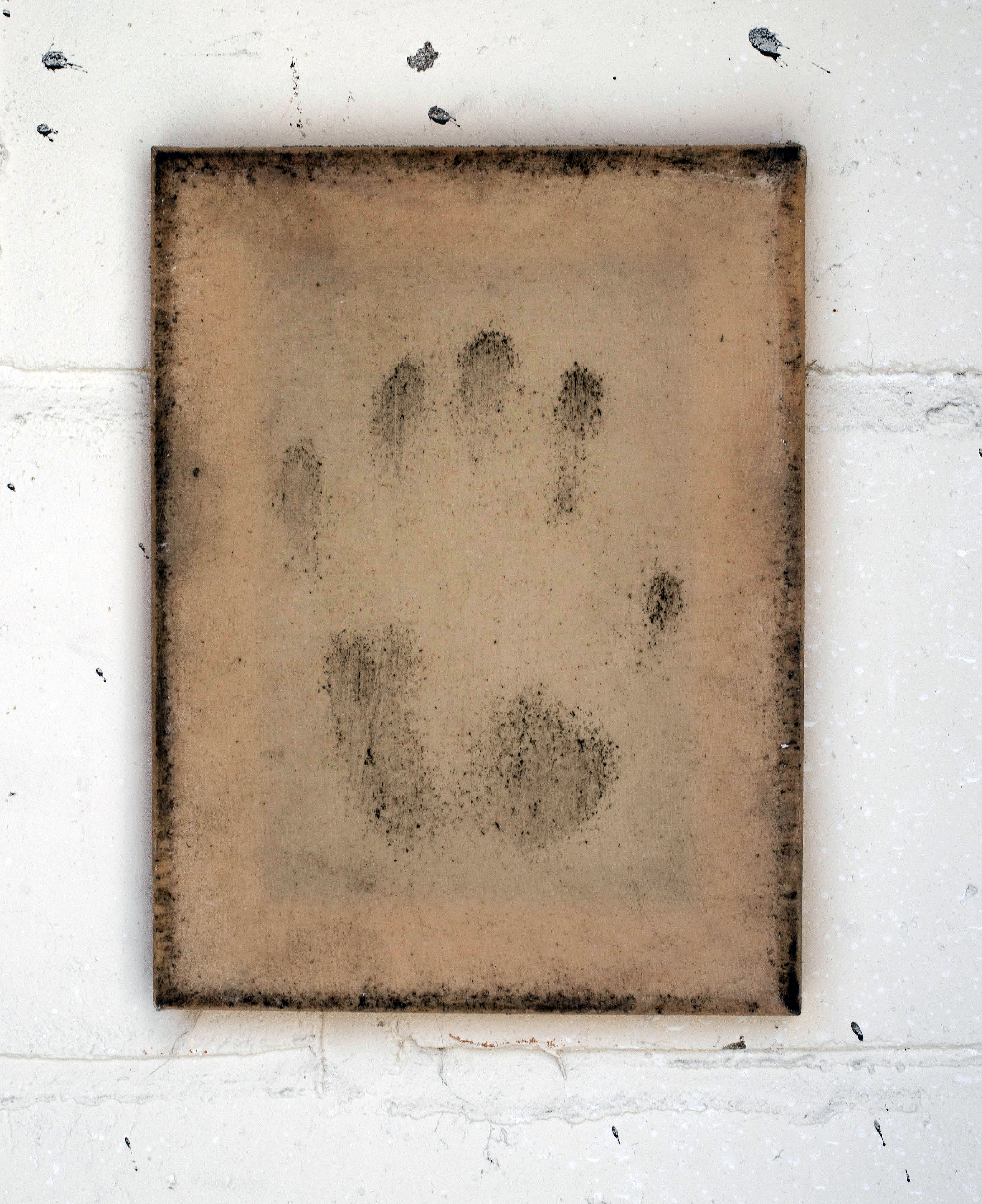 Murray - Untitled (2018) handprint on canvas