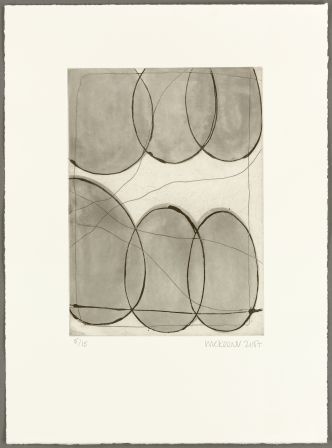 013 - Ian McKeever, Assembly Etching, 2007, (1 out of 5) paper size 51 x 38cm, Published by Alan Cristea Gallery, London
